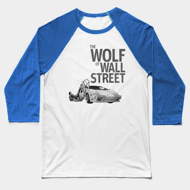 Jordan belfort The Wolf Of Wall Street Baseball T-Shirt by lindyss